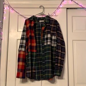 Men’s Multi-Flannel colored PacSun flannel!